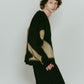 accent mohair cardigan(unisex)/black - KNUTH MARF