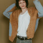 accent mohair cardigan(unisex)/camel - KNUTH MARF