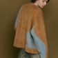 accent mohair cardigan(unisex)/camel - KNUTH MARF