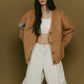 accent mohair cardigan(unisex)/camel - KNUTH MARF
