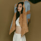 accent mohair cardigan(unisex)/camel - KNUTH MARF