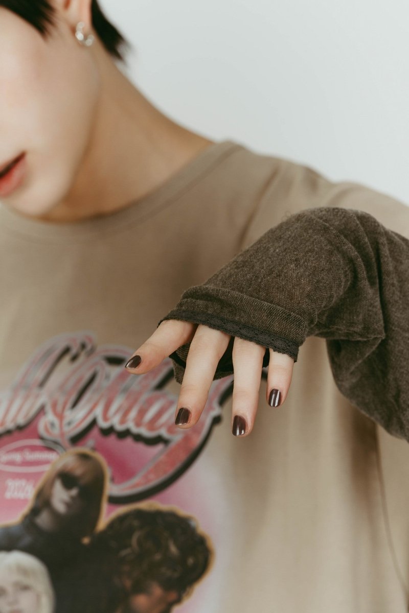 AI future layered t-shirt(unisex)/beige - KNUTH MARF