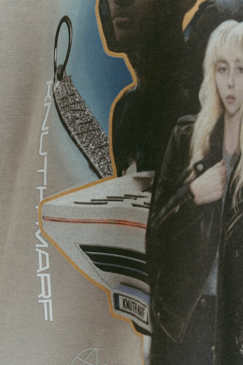 AI future layered t-shirt(unisex)/gray - KNUTH MARF