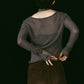 alpaca sheer knit/4color - KNUTH MARF