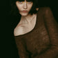 alpaca sheer knit/4color - KNUTH MARF