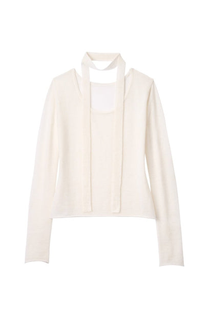 alpaca sheer knit/4color - KNUTH MARF