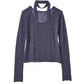 alpaca sheer knit/4color - KNUTH MARF