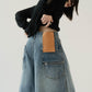 back label denim half pants/2color - KNUTH MARF