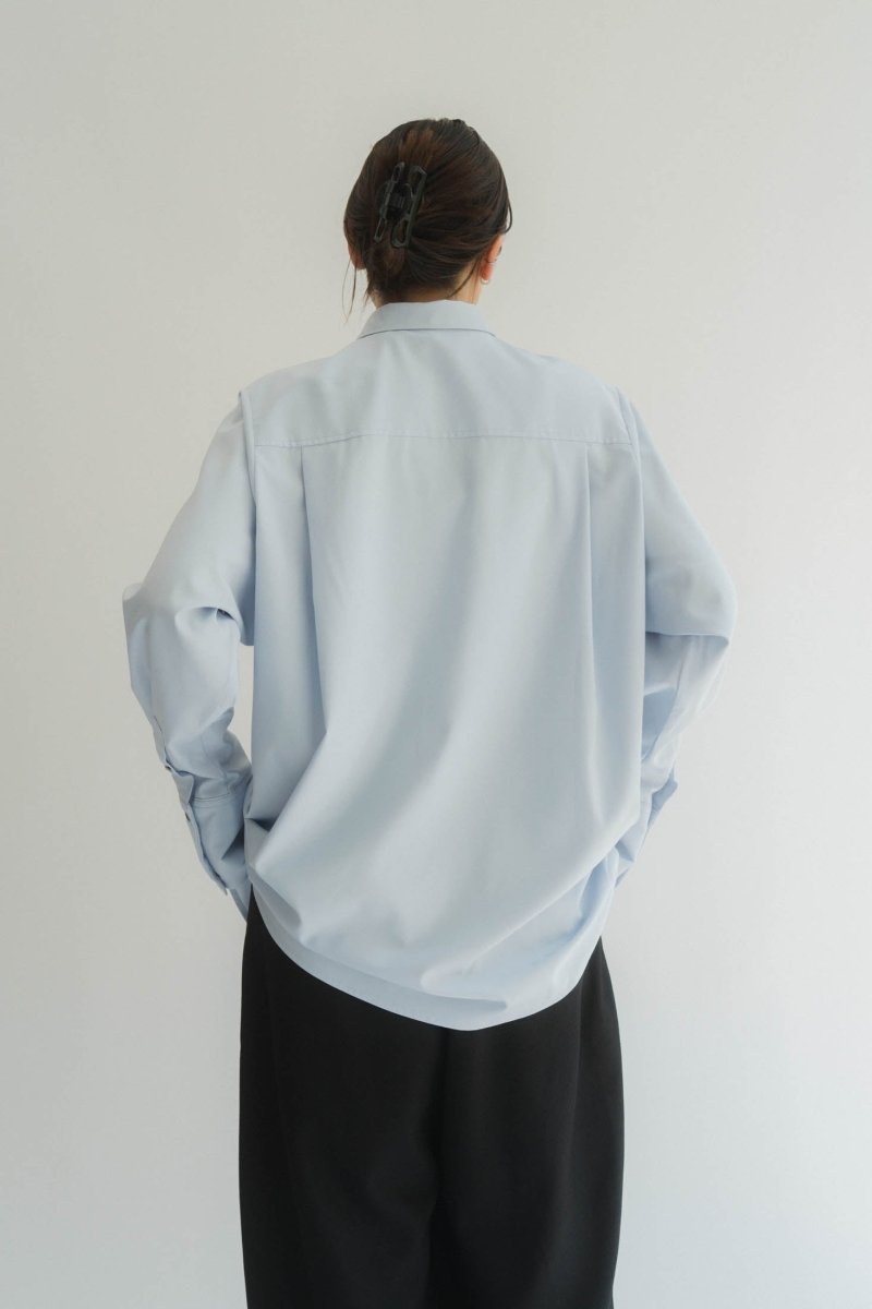 bijou collar shirt(unisex)/3color - KNUTH MARF