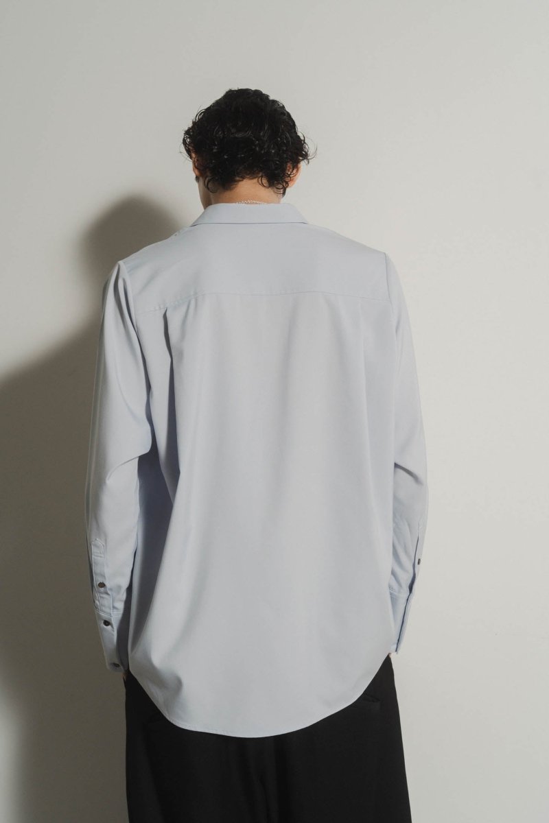 bijou collar shirt(unisex)/3color - KNUTH MARF