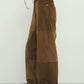 block check suede pants/2color - KNUTH MARF