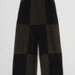 block check suede pants/2color - KNUTH MARF