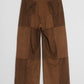 block check suede pants/2color - KNUTH MARF