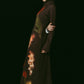 blurry flower one piece/brown - KNUTH MARF