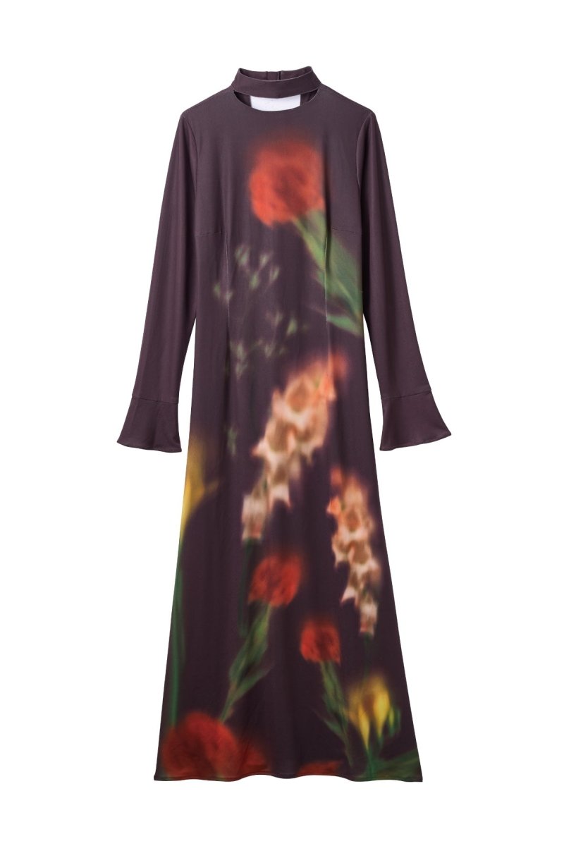 mk2　knuth marf ドレス Knuth Marf/クヌースマーフ】2way chiffon docking one piece