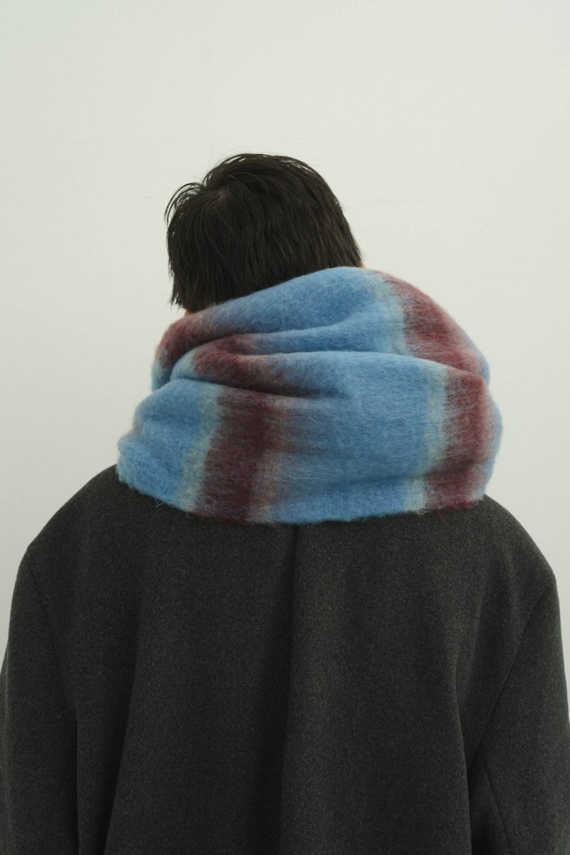 border volume muffler/2color - KNUTH MARF