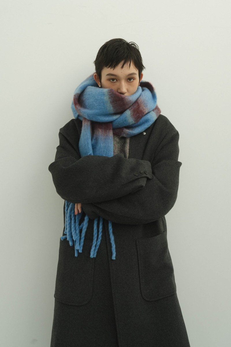 border volume muffler/2color - KNUTH MARF