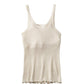 cap in rib tank top/3color - KNUTH MARF