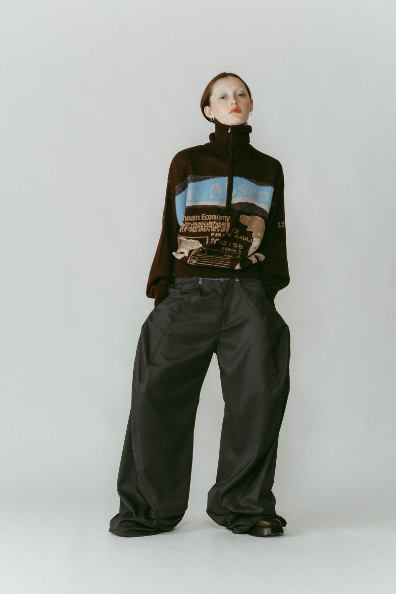 concept jacquard knit/brown - KNUTH MARF