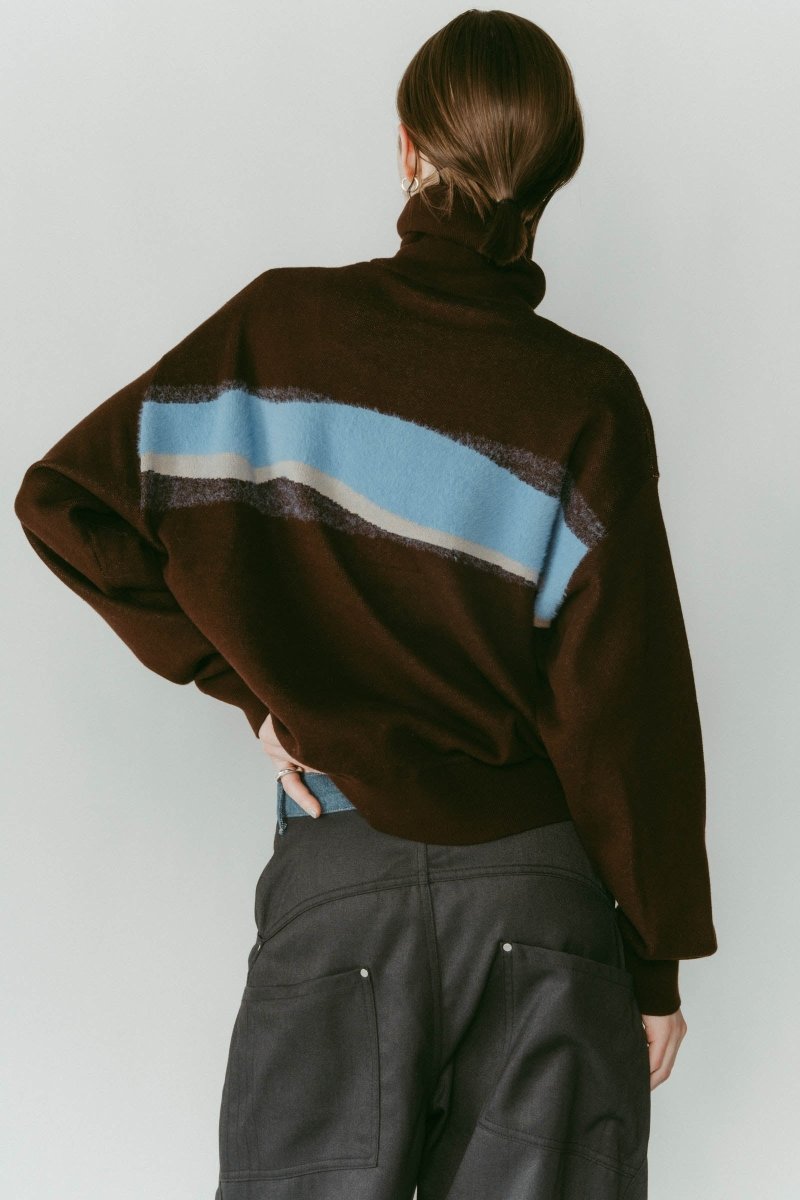 concept jacquard knit/brown | KNUTH MARF