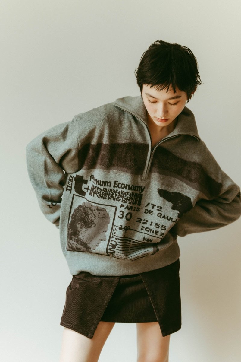 concept jacquard knit/gray - KNUTH MARF