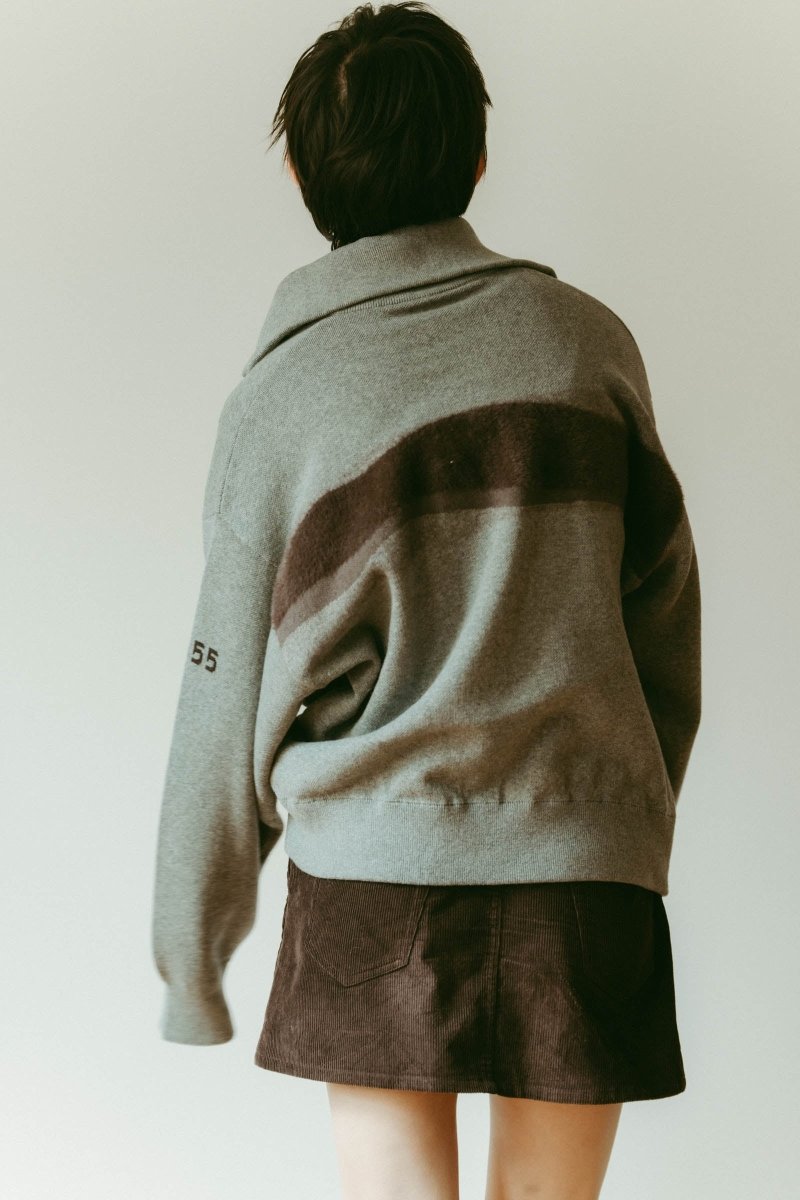 concept jacquard knit/gray - KNUTH MARF