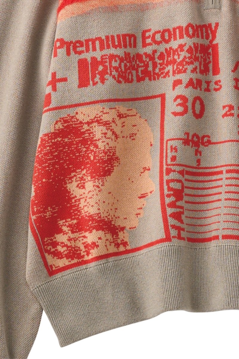 concept jacquard knit/mossgreen - KNUTH MARF