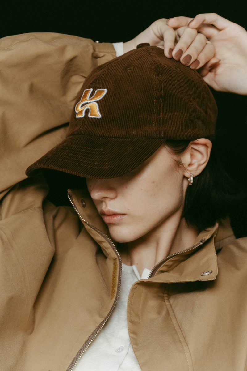corduroy cap/brown | KNUTH MARF