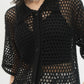 crochet knit shirt/2color - KNUTH MARF