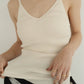 cup in vneck camisole/2color - KNUTH MARF