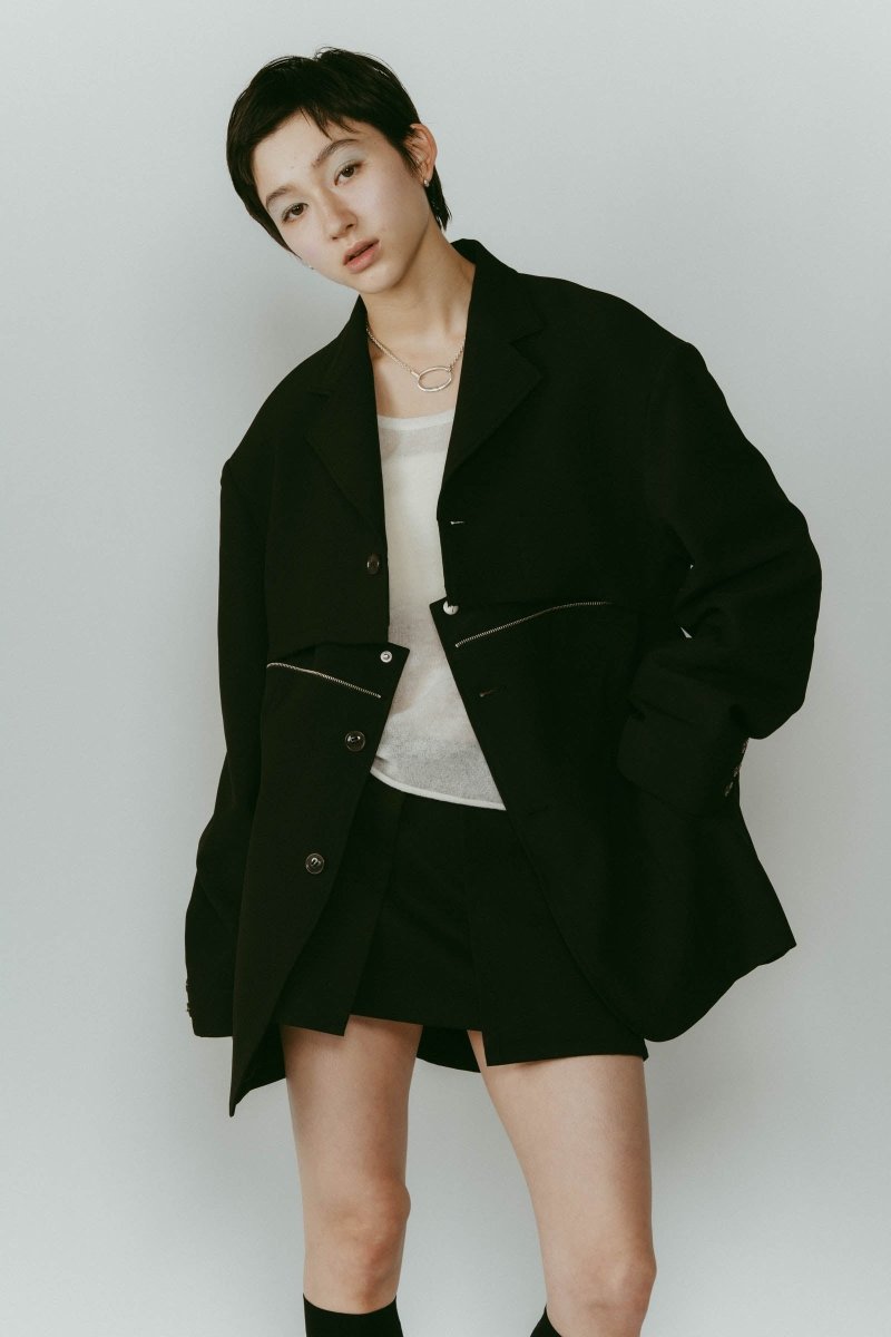 custom dad jacket (unisex)/black - KNUTH MARF