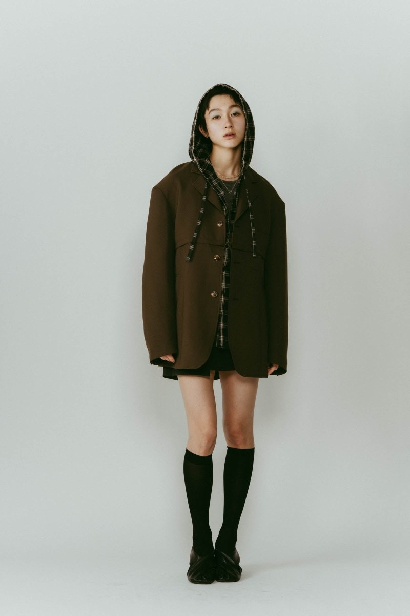 custom dad jacket (unisex)/darkbrown - KNUTH MARF