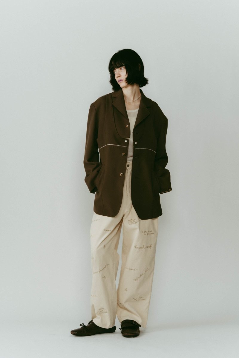 custom dad jacket (unisex)/darkbrown - KNUTH MARF