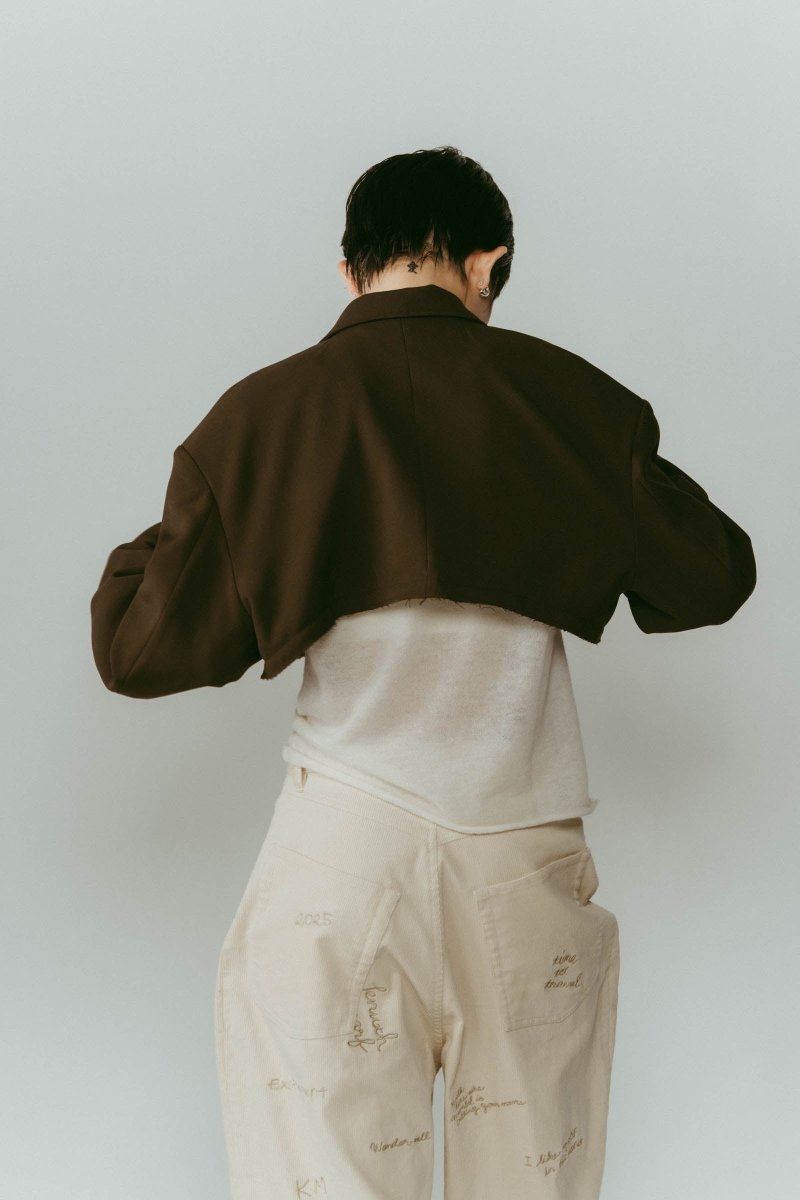 custom dad jacket (unisex)/darkbrown - KNUTH MARF
