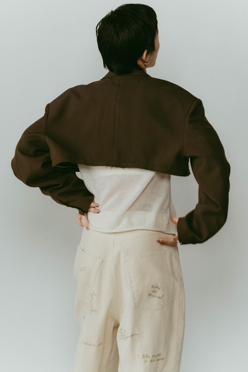 custom dad jacket (unisex)/darkbrown - KNUTH MARF