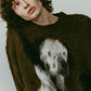 dalmatian shaggy knit(unisex)/green - KNUTH MARF