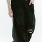 damage denim pants/blackblack - KNUTH MARF