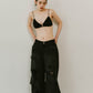 damage denim pants/blackblack - KNUTH MARF