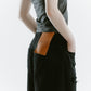 damage denim pants/blackblack - KNUTH MARF