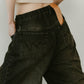 damage denim pants/blackwhite - KNUTH MARF