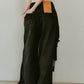 damage denim pants/blackwhite - KNUTH MARF