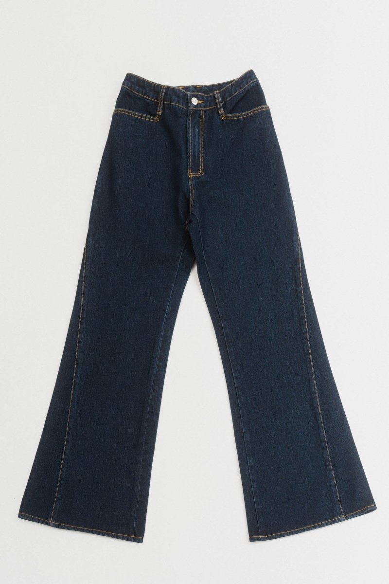 denim baggy pants/3color - KNUTH MARF