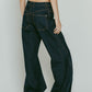denim baggy pants(unisex)/2color - KNUTH MARF