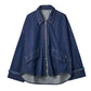 denim over shirt jacket(unisex)/2color - KNUTH MARF