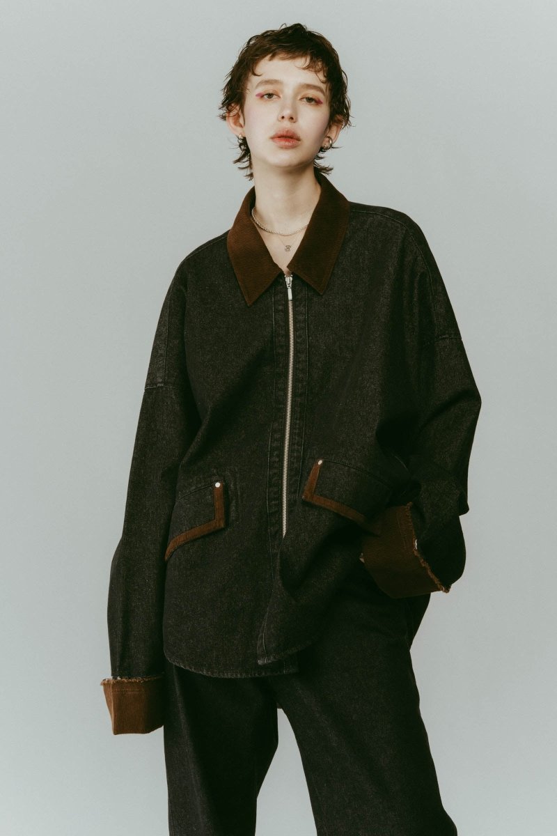 denim over shirt jacket(unisex)/2color - KNUTH MARF
