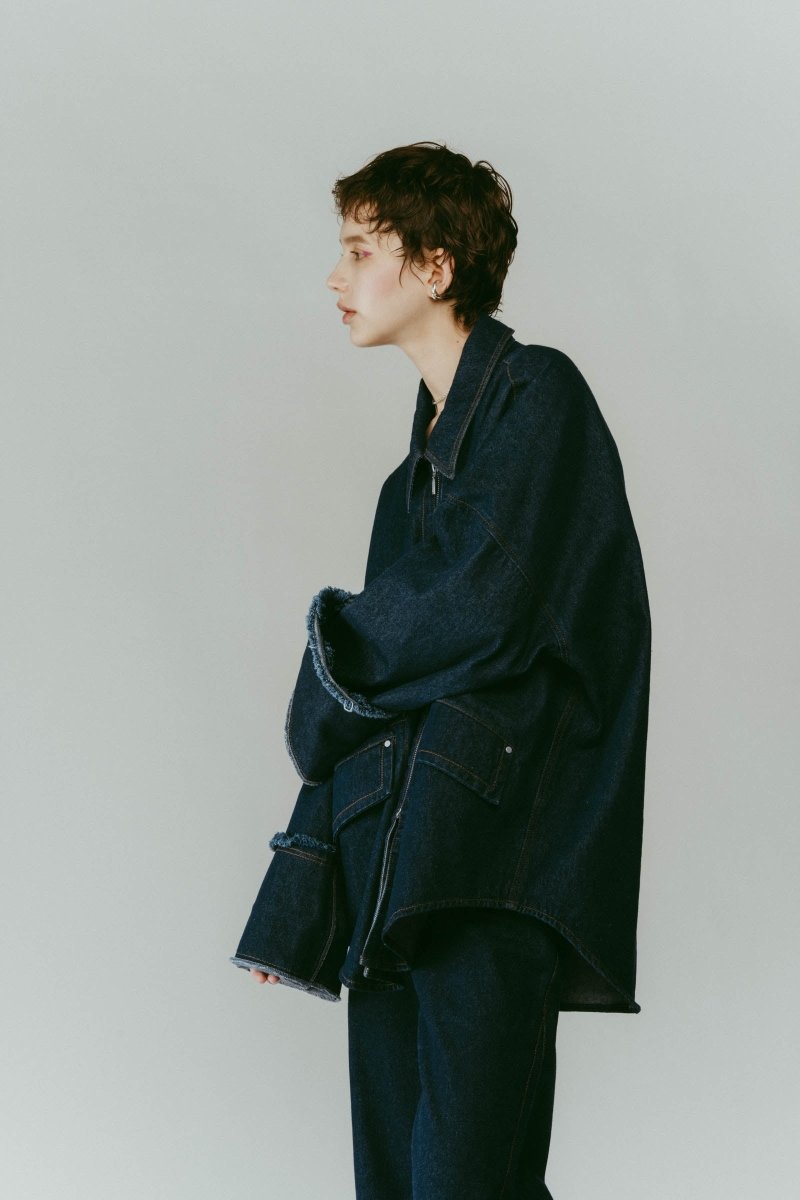 denim over shirt jacket(unisex)/2color - KNUTH MARF