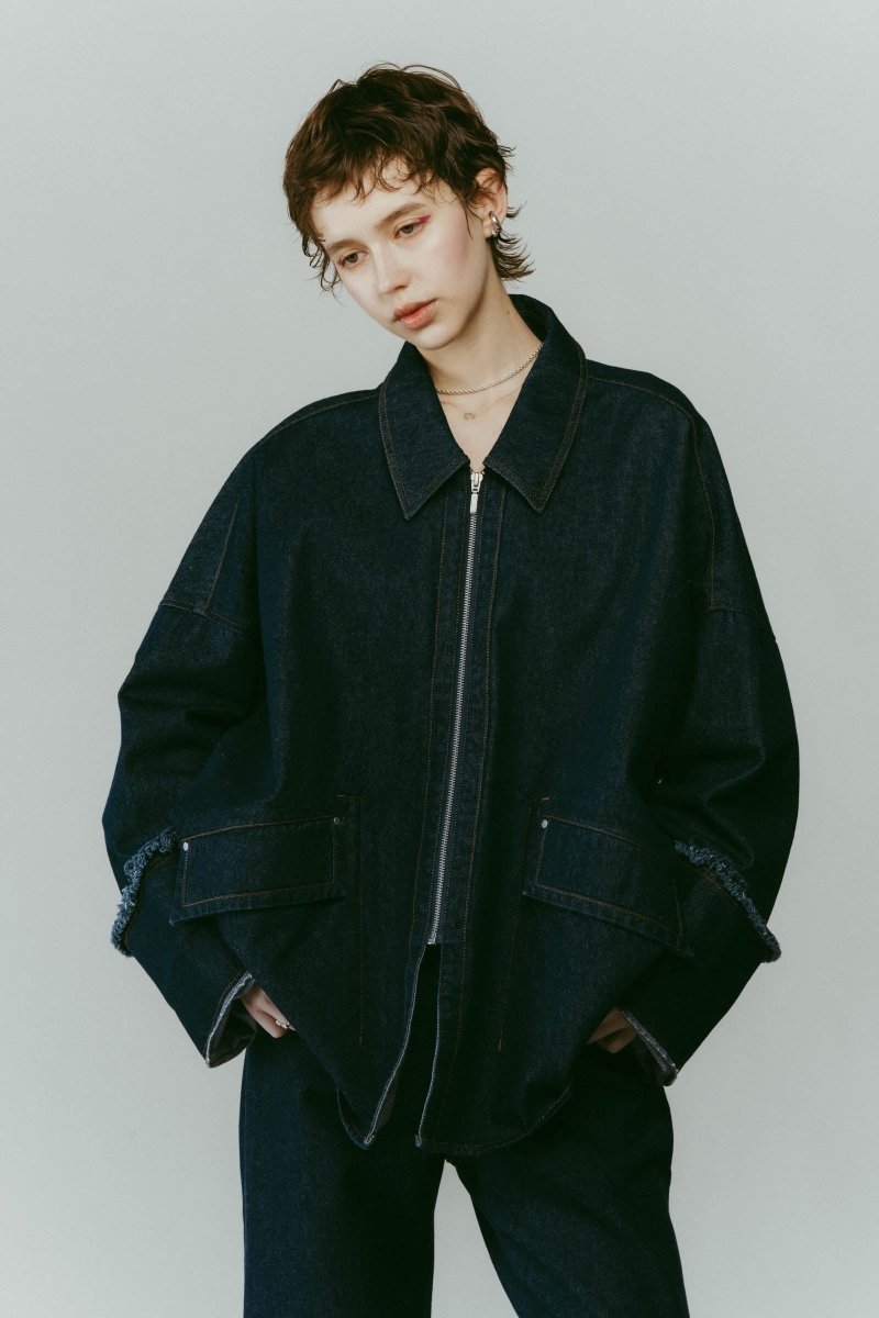 denim over shirt jacket(unisex)/2color - KNUTH MARF