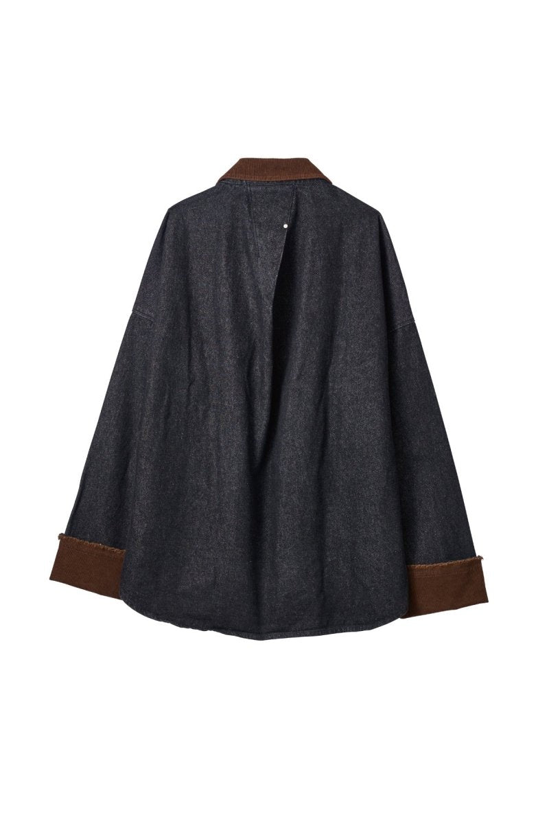 denim over shirt jacket(unisex)/2color - KNUTH MARF