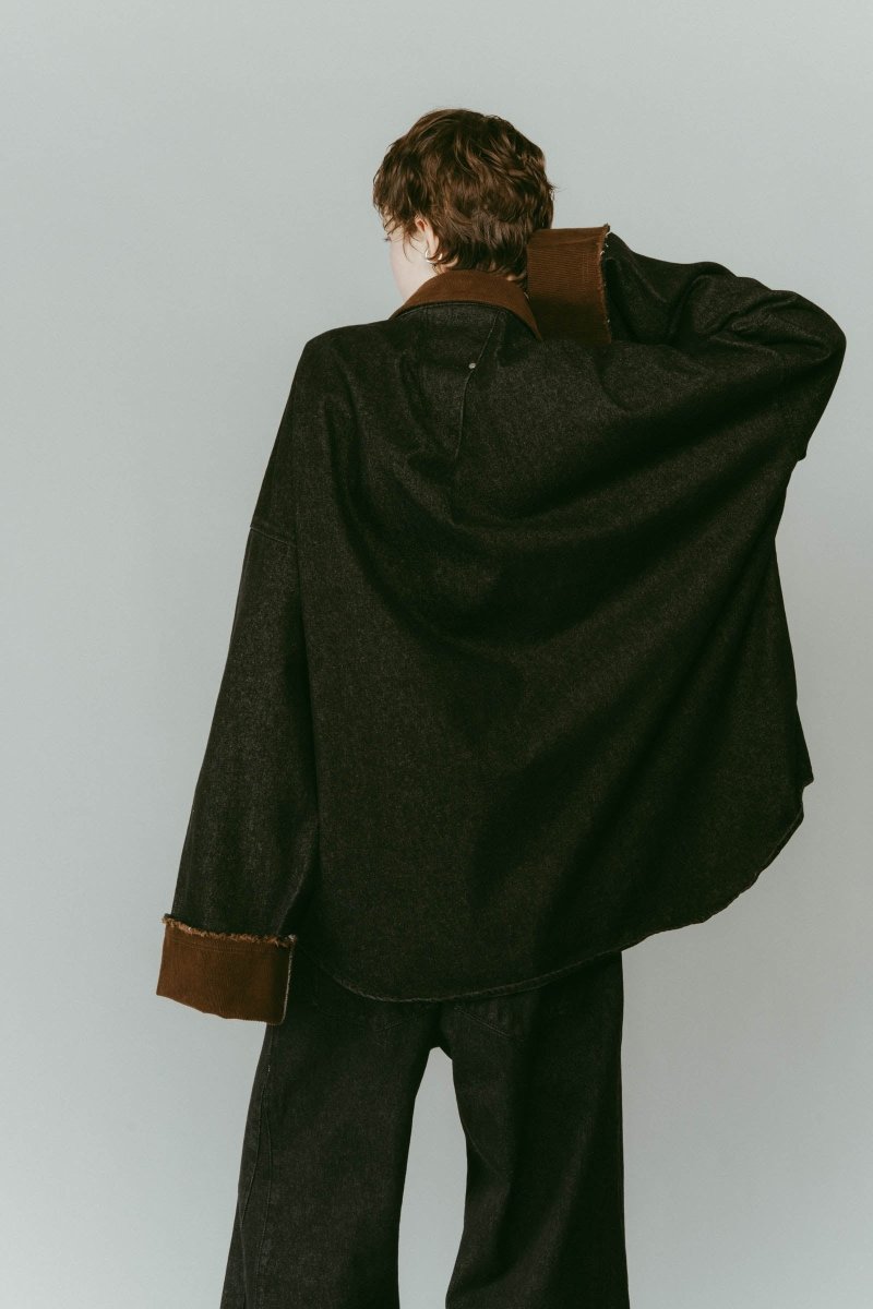 denim over shirt jacket(unisex)/2color - KNUTH MARF