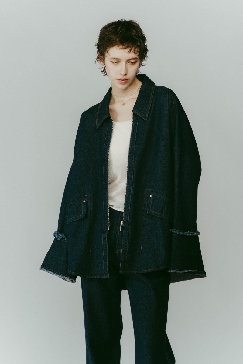 denim over shirt jacket(unisex)/2color - KNUTH MARF